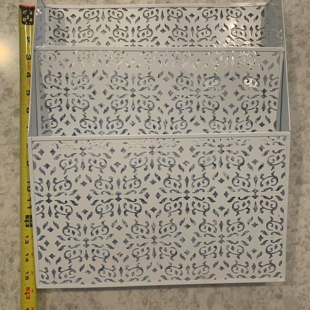 Metal Wall mounted Mail organizer